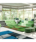 Joy Carpets Kid Essentials Marine BioStones 5ft.4in. x 7ft.8in. Rect. Rug