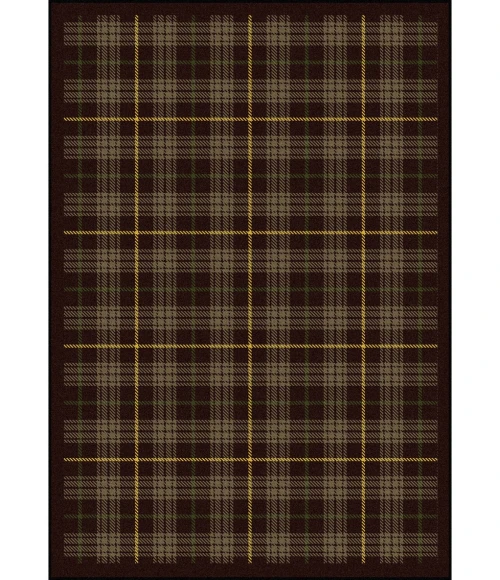 Joy Carpets Kaleidoscope Bark Brown Bit O Scotch 10ft.9in. x 13ft.2in. Rect. Rug