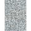 Joy Carpets WorkSpace Cloudy Block Print 3ft.10in. x 5ft.4in. Rect. Rug