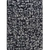 Joy Carpets WorkSpace Onyx Block Print 3ft.10in. x 5ft.4in. Rect. Rug