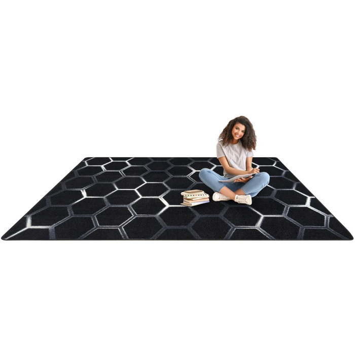 Joy Carpets Kid Essentials Arctic Breakout 7ft. 8in. x 10ft. 9in. Rect. Rug