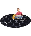 Joy Carpets Kid Essentials Arctic Breakout 7ft. 7in. Round Rug