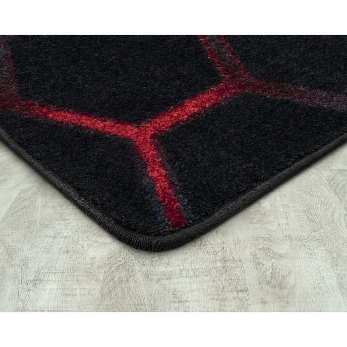 Joy Carpets Kid Essentials Ruby Breakout 7ft. 8in. x 10ft. 9in. Rect. Rug