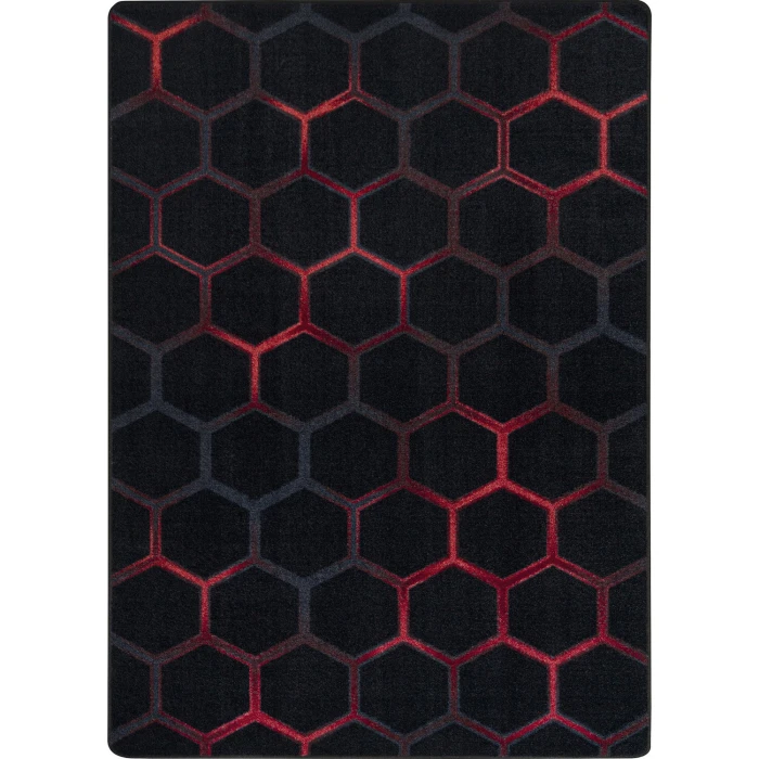 Joy Carpets Kid Essentials Ruby Breakout 7ft. 8in. x 10ft. 9in. Rect. Rug
