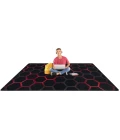 Joy Carpets Kid Essentials Ruby Breakout 7ft. 8in. x 10ft. 9in. Rect. Rug