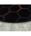 Joy Carpets Kid Essentials Ruby Breakout 5ft. 4in. Round Rug