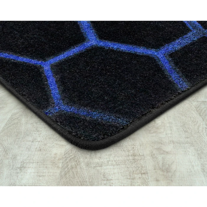 Joy Carpets Kid Essentials Sapphire Breakout 7ft. 8in. x 10ft. 9in. Rect. Rug
