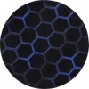 Joy Carpets Kid Essentials Sapphire Breakout 5ft. 4in. Round Rug