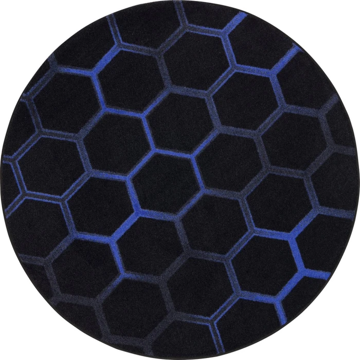 Joy Carpets Kid Essentials Sapphire Breakout 5ft. 4in. Round Rug