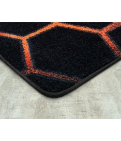 Joy Carpets Kid Essentials Tangerine Breakout 10ft. 9in. x 13ft. 2in. Rect. Rug