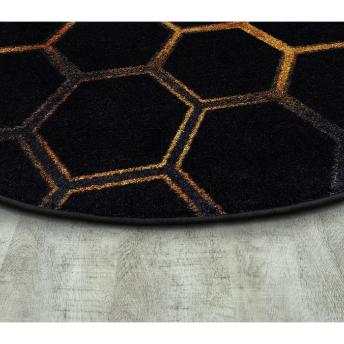 Joy Carpets Kid Essentials Tangerine Breakout 13ft. 2in. Round Rug