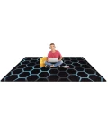 Joy Carpets Kid Essentials Teal Breakout 7ft. 8in. x 10ft. 9in. Rect. Rug