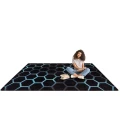 Joy Carpets Kid Essentials Teal Breakout 7ft. 8in. x 10ft. 9in. Rect. Rug