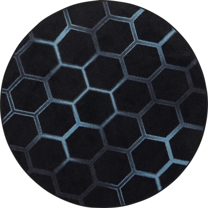 Joy Carpets Kid Essentials Teal Breakout 7ft. 7in. Round Rug