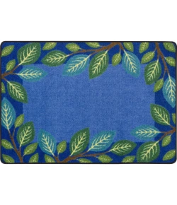 Joy Carpets Kid Essentials Multi Breezy Branches 2ft. 8in. x 3ft. 10in. Rect. Rug