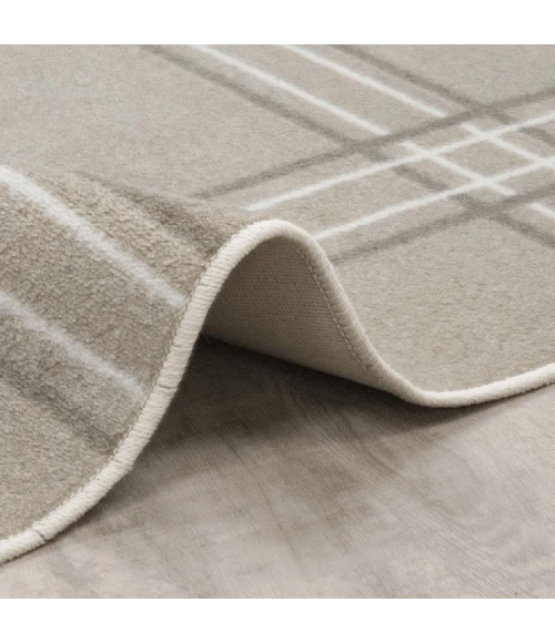 Joy Carpets Impressions Beige Broadfield 3ft.10in. x 5ft.4in. Rect. Rug