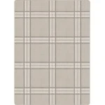 Joy Carpets Impressions Beige Broadfield 5ft.4in. x 7ft.8in. Rect. Rug