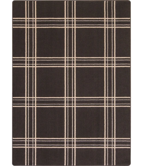 Joy Carpets Impressions Espresso Broadfield 7ft.8in. x 10ft.9in. Rect. Rug