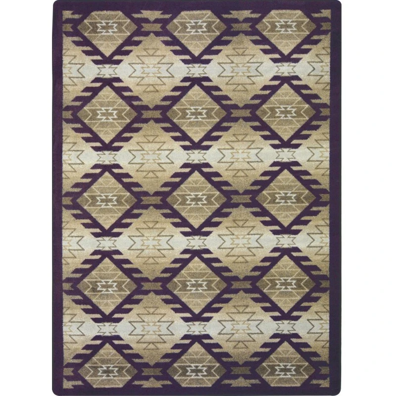 Joy Carpets Kaleidoscope Twilight Canyon Ridge 5ft.4in. x 7ft.8in. Rect. Rug