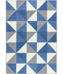 Joy Carpets Claremont Kids Blue Skies Cartwheel 3ft.10in. x 5ft.4in. Rect. Rug