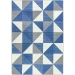 Joy Carpets Claremont Kids Blue Skies Cartwheel 3ft.10in. x 5ft.4in. Rect. Rug