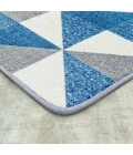 Joy Carpets Claremont Kids Blue Skies Cartwheel 3ft.10in. x 5ft.4in. Rect. Rug
