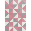 Joy Carpets Claremont Kids Blush Cartwheel 7ft.8in. x 10ft.9in. Rect. Rug
