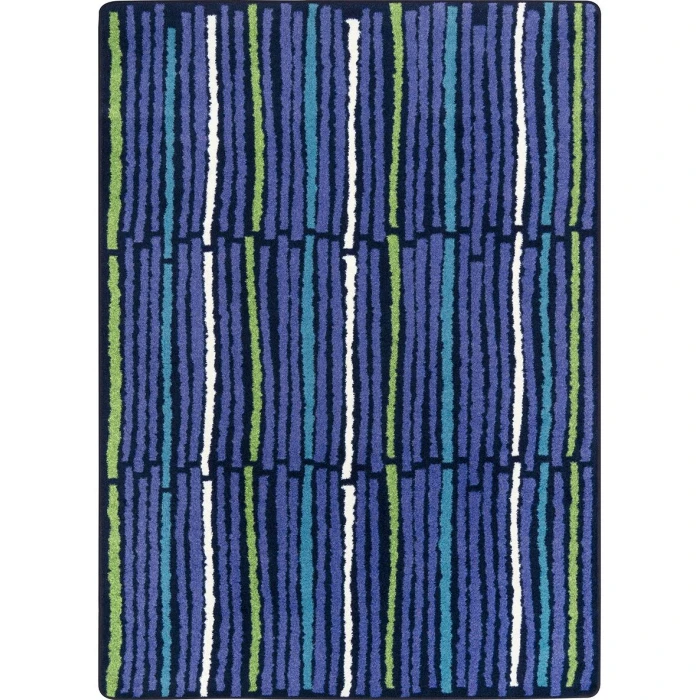 Joy Carpets Kid Essentials Violet Cascade 5ft.4in. x 7ft.8in. Rect. Rug