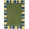 Joy Carpets Kid Essentials Bold Clean Green 3ft.10in. x 5ft.4in. Rect. Rug