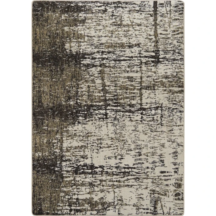 Joy Carpets Kid Essentials Sand Dune Coastal Canvas 5ft.4in. x 7ft.8in. Rect. Rug