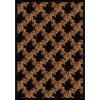 Joy Carpets Any Day Matinee Black Corinth 7ft.8in. x 10ft.9in. Rect. Rug