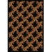 Joy Carpets Any Day Matinee Black Corinth 10ft.9in. x 13ft.2in. Rect. Rug