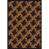 Joy Carpets Any Day Matinee Brown Corinth 7ft.8in. x 10ft.9in. Rect. Rug