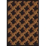 Joy Carpets Any Day Matinee Brown Corinth 7ft.8in. x 10ft.9in. Rect. Rug