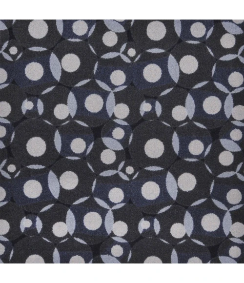 Joy Carpets Games People Play Charcoal Corner Pocket 7ft.8in. x 10ft.9in. Rect. Rug