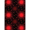 Joy Carpets Kaleidoscope Red Cosmopolitan 5ft.4in. x 7ft.8in. Rect. Rug