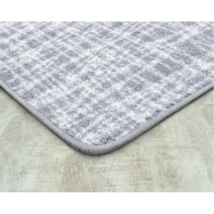 Joy Carpets Impressions Mist Crisscross 5ft. 4in. x 7ft. 8in. Rect. Rug