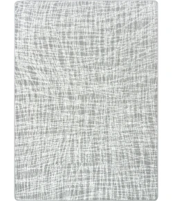 Joy Carpets Impressions Morning Fog Crisscross 3ft. 10in. x 5ft. 4in. Rect. Rug