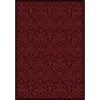 Joy Carpets Any Day Matinee Burgundy Damascus 10ft.9in. x 13ft.2in. Rect. Rug