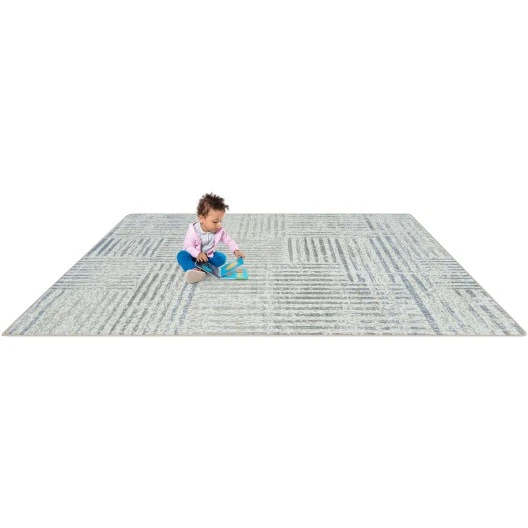 Joy Carpets Kid Essentials Sandstone Desert Cameo 5ft. 4in. x 7ft. 8in. Rect. Rug