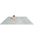 Joy Carpets Kid Essentials Sandstone Diamond Oasis 10ft. 9in. x 13ft. 2in. Rect. Rug