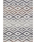Joy Carpets Kid Essentials Sunset Diamond Oasis 3ft. 10in. x 5ft. 4in. Rect. Rug