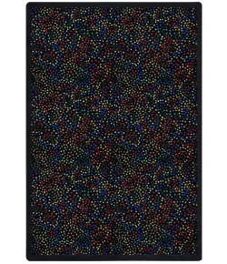 Joy Carpets Kaleidoscope Multi Dots Aglow 10ft.9in. x 13ft.2in. Rect. Rug