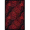 Joy Carpets Kid Essentials Ruby Dottie 10ft.9in. x 13ft.2in. Rect. Rug