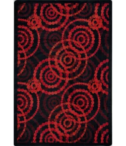 Joy Carpets Kid Essentials Ruby Dottie 10ft.9in. x 13ft.2in. Rect. Rug
