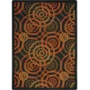 Joy Carpets Kid Essentials Warm Earth Dottie 10ft.9in. x 13ft.2in. Rect. Rug