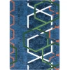Joy Carpets First Take Citrus Double Helix 7ft.8in. x 10ft.9in. Rect. Rug