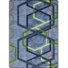 Joy Carpets First Take Emerald Double Helix 7ft.8in. x 10ft.9in. Rect. Rug