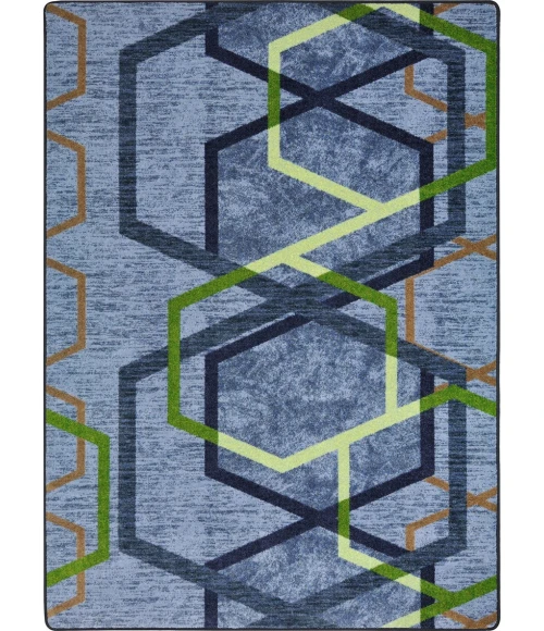 Joy Carpets First Take Emerald Double Helix 10ft.9in. x 13ft.2in. Rect. Rug
