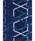 Joy Carpets First Take Violet Double Helix 7ft.8in. x 10ft.9in. Rect. Rug
